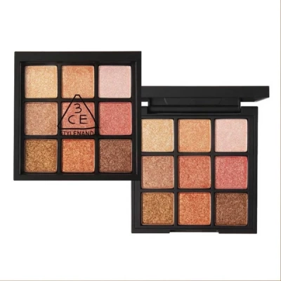 Bảng Phấn Mắt 9 Ô Nhũ Lấp Lánh 3CE Multi Eye Color Palette - All Nighter 8.1g