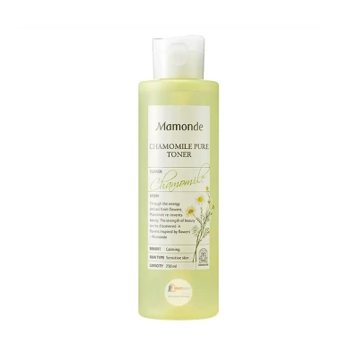 NƯỚC HOA HỒNG MAMONDE CHAMOMILE PURE HOA CÚC CHO DA NHẠY CẢM 250ML