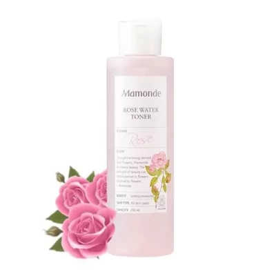 NƯỚC HOA HỒNG DƯỠNG ẨM MAMONDE ROSE WATER TONER 250ML