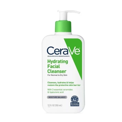 SỮA RỬA MẶT CERAVE HYDRATING FACIAL CLEANSER DÀNH CHO DA KHÔ