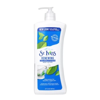 Sữa Dưỡng Thể St.Ives Hỗ Trợ Trẻ Hóa Da 621ml - Skin Renewing Body Lotion Collagen Elastin