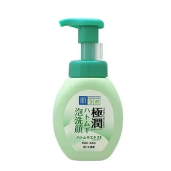 SỮA RỬA MẶT TẠO BỌT HADA LABO GOKUJYUN HATOMUGI BUBBLE FACE WASH