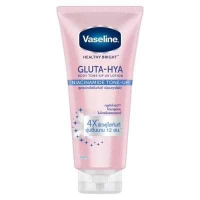 Dưỡng thể Vaseline Healthy Bright Gluta-Hya Serum Niacinamide Tone Up