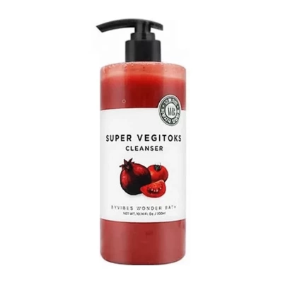 SỮA RỬA MẶT RAU CỦ SUPER VEGITOKS ĐỎ TRỊ TH M 300ML